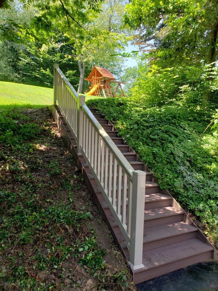 Stair Railings Portfolio Bella Railings Pittsburgh, PA