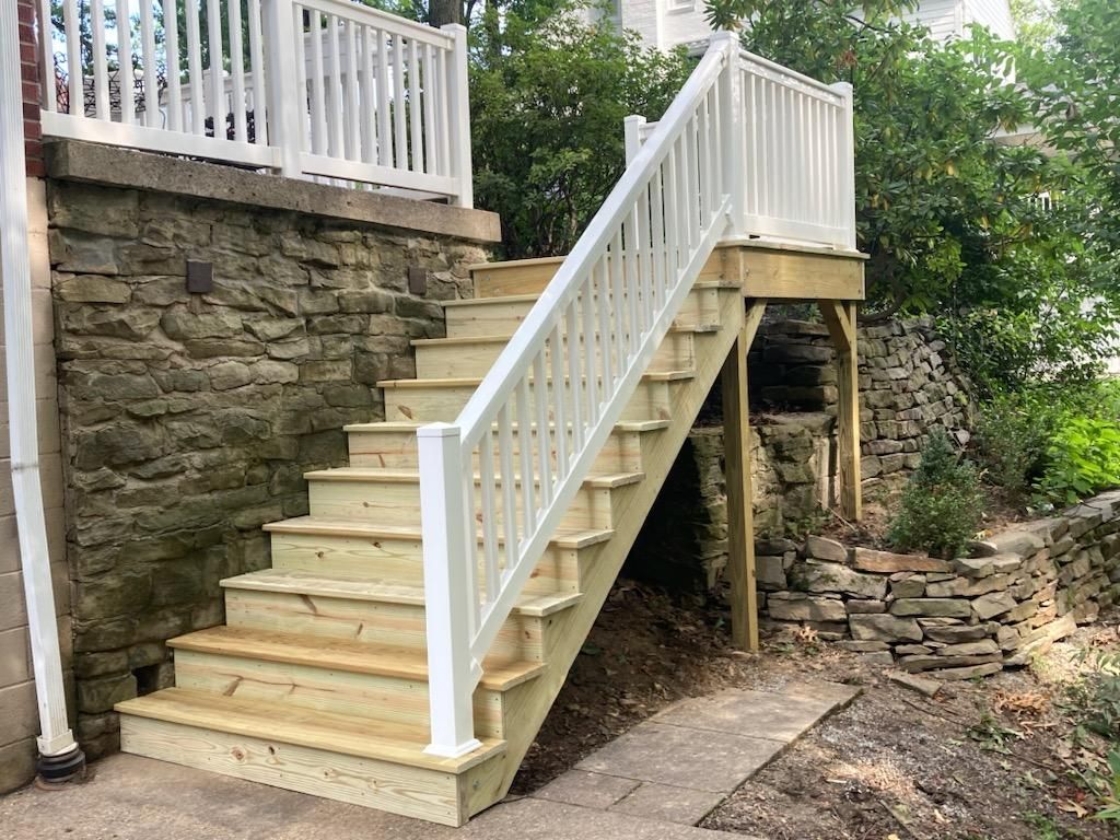 Stair Railings Portfolio Bella Railings Pittsburgh, PA