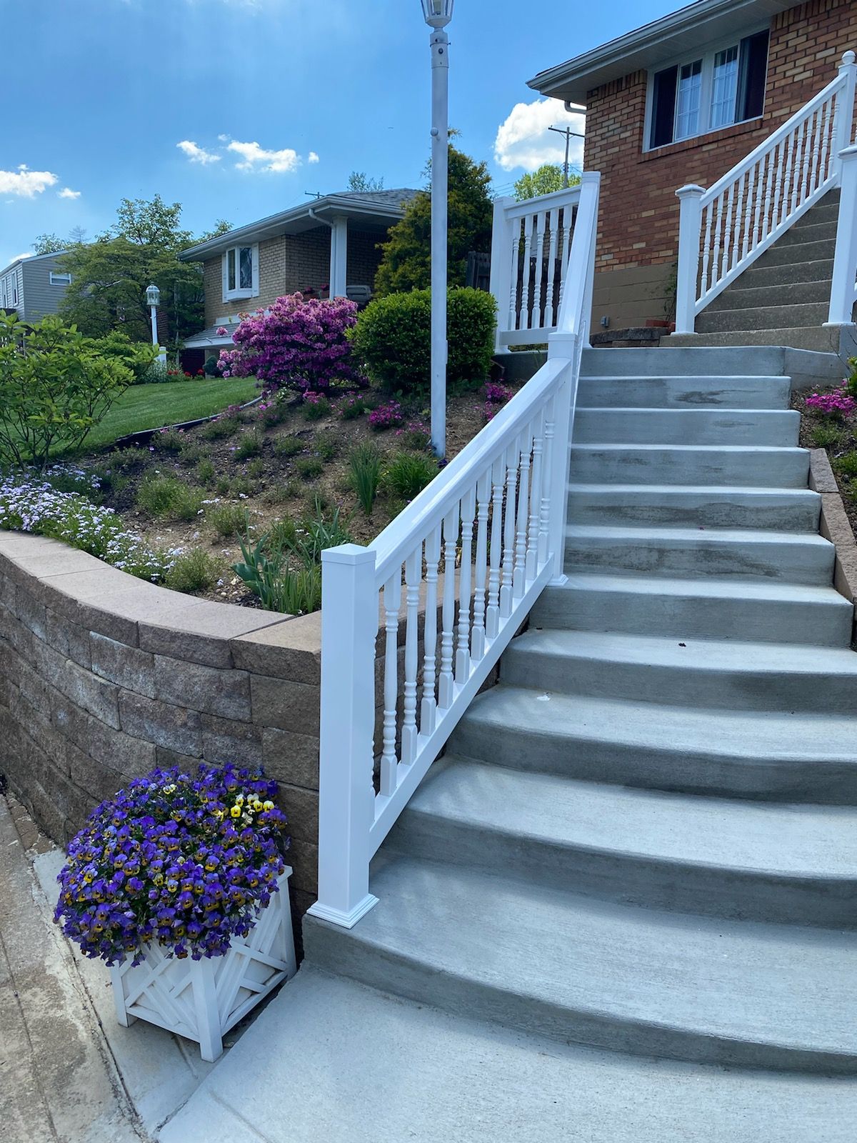 Stair Railings Portfolio Bella Railings Pittsburgh, PA