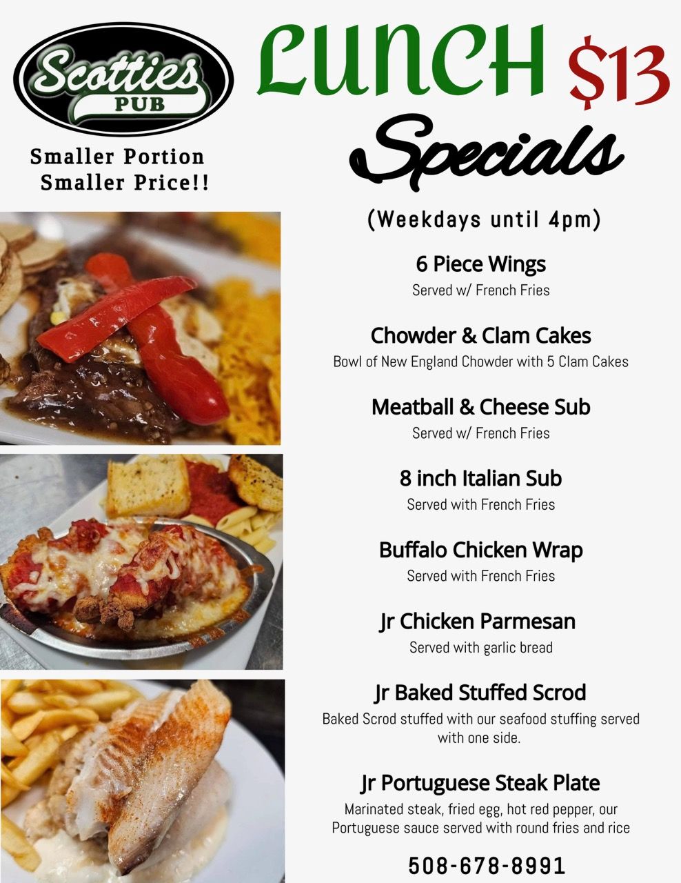 Scotties Ramsbottom Menu Scotties Pub | Restaurant and Sports Bar | Fall River, MA