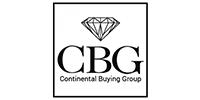 Logo for Continental Buying Group with diamond icon and 