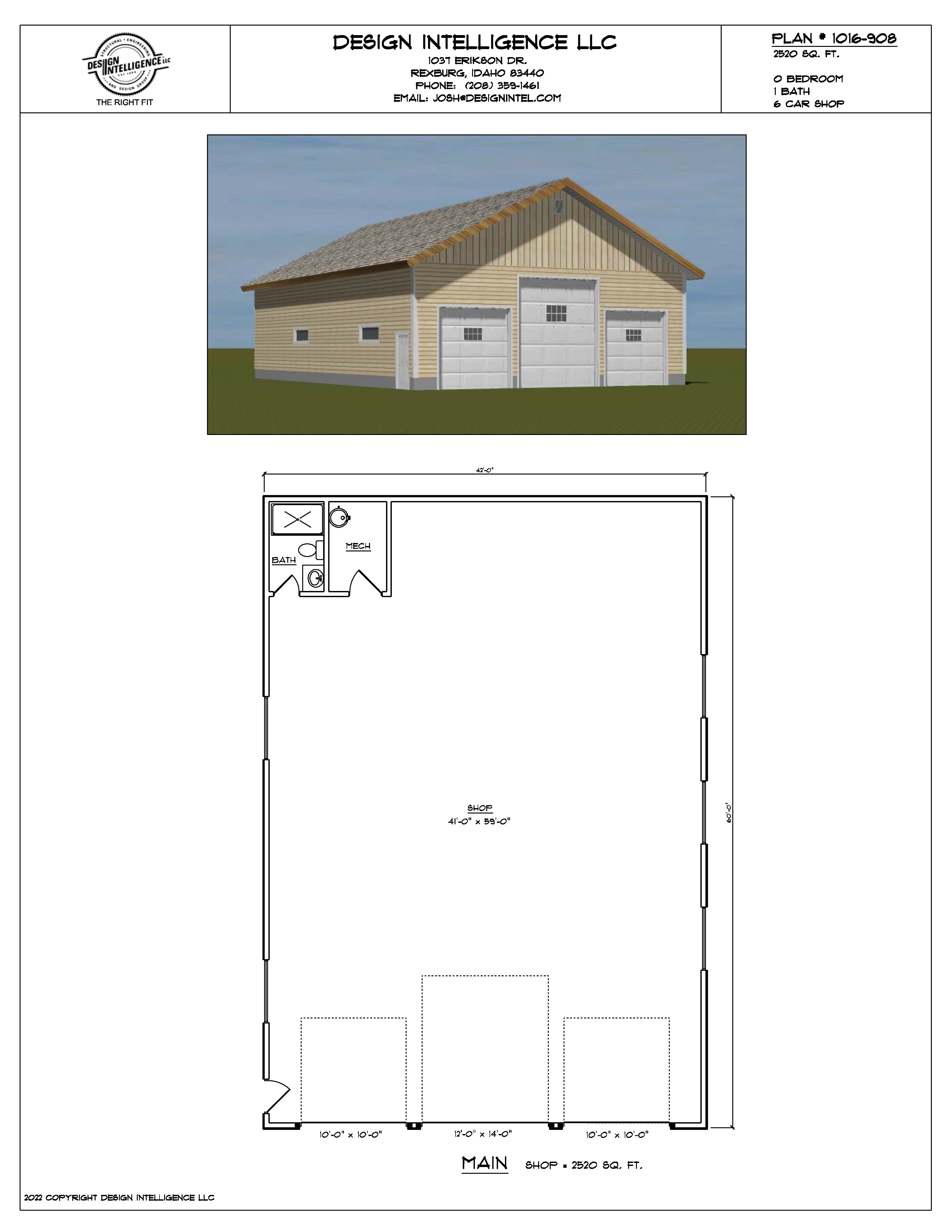 Garage Workshop Plans Designs