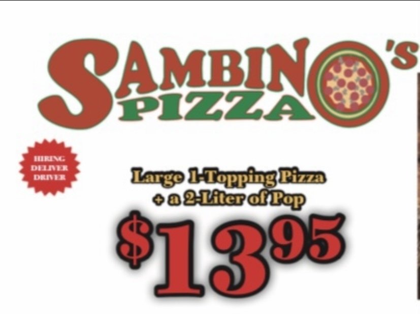 Sambino's Pizza Special Deals Elyria, OH