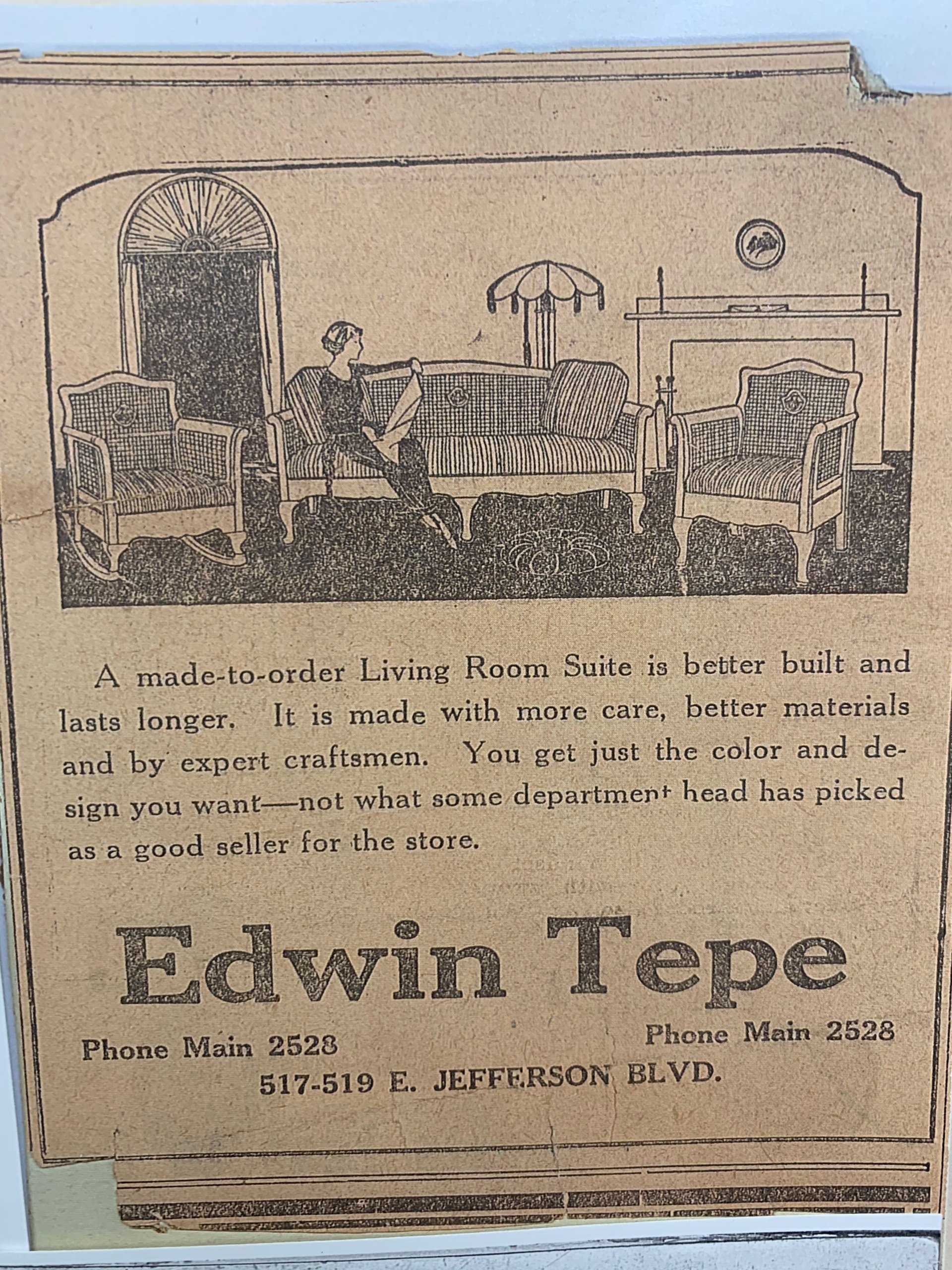 About Tepe Custom Furniture & Upholstery Sarasota, FL Furniture