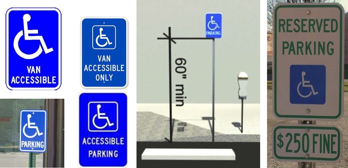 ADA Compliance Illinois ADA Parking Lot Code Elburn , IL