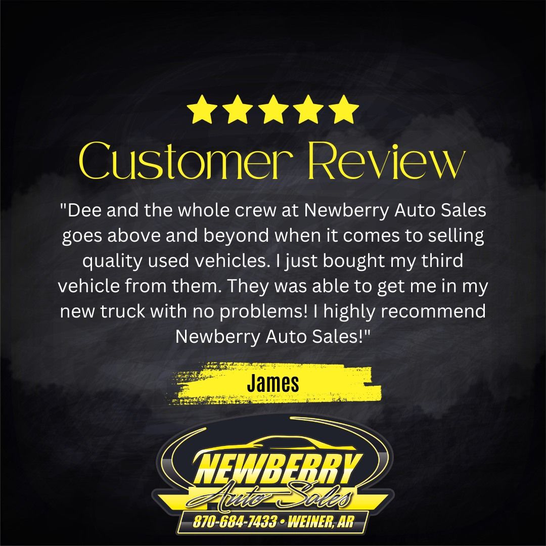 Used Cars and Financing Newberry Auto Sales Weiner, AR
