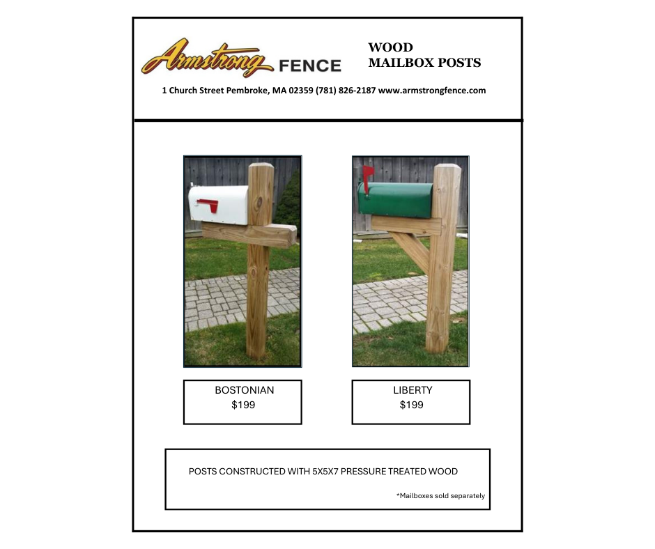 Mailbox Posts and Lantern Posts | Pembroke, MA