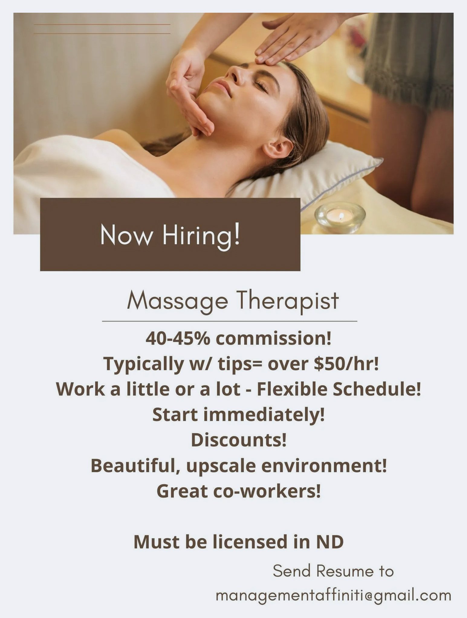 Careers Affiniti Day Spa and Salon