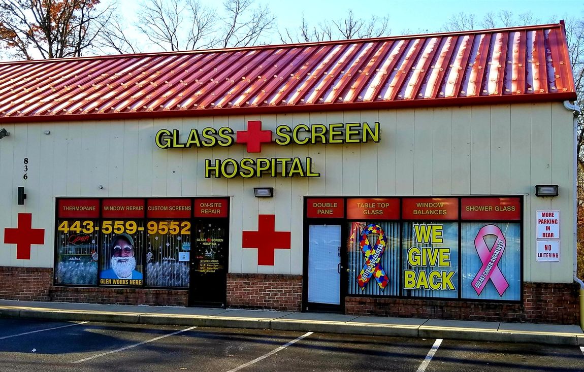 Glass & Screen Hospital Glass Services Middle River, MD