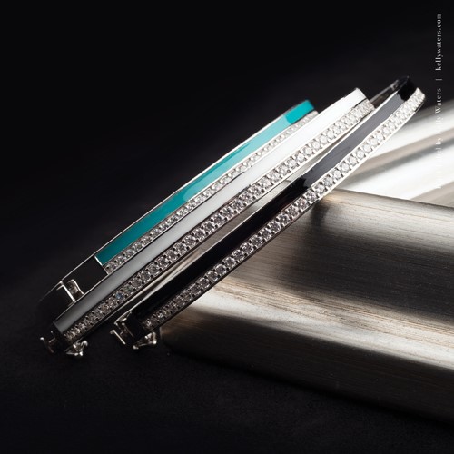 silver blue bracelet oct22