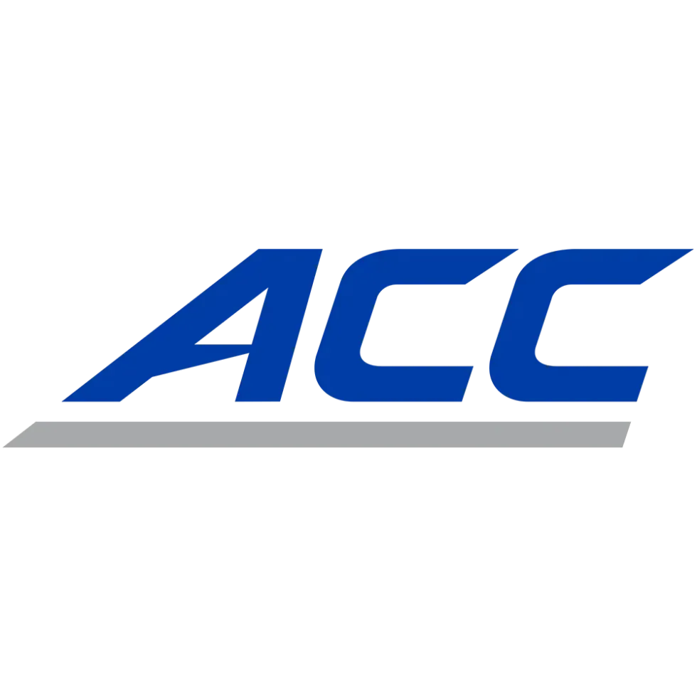 Blue ACC logo with gray underline on a white background