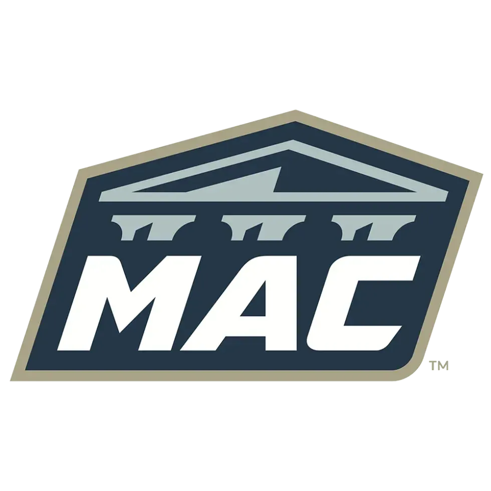 MAC logo in navy, white, and gold with a stylized bridge icon above the letters.