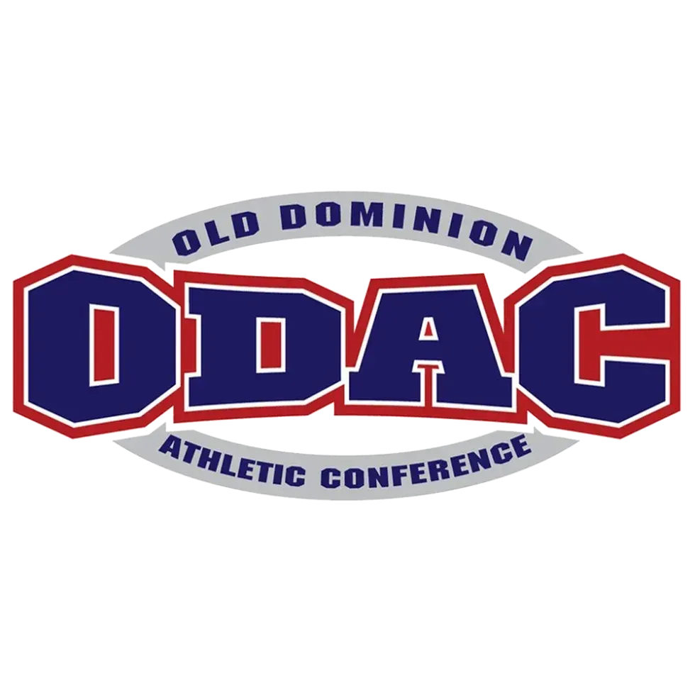 Old Dominion Athletic Conference logo in blue, red, and gray