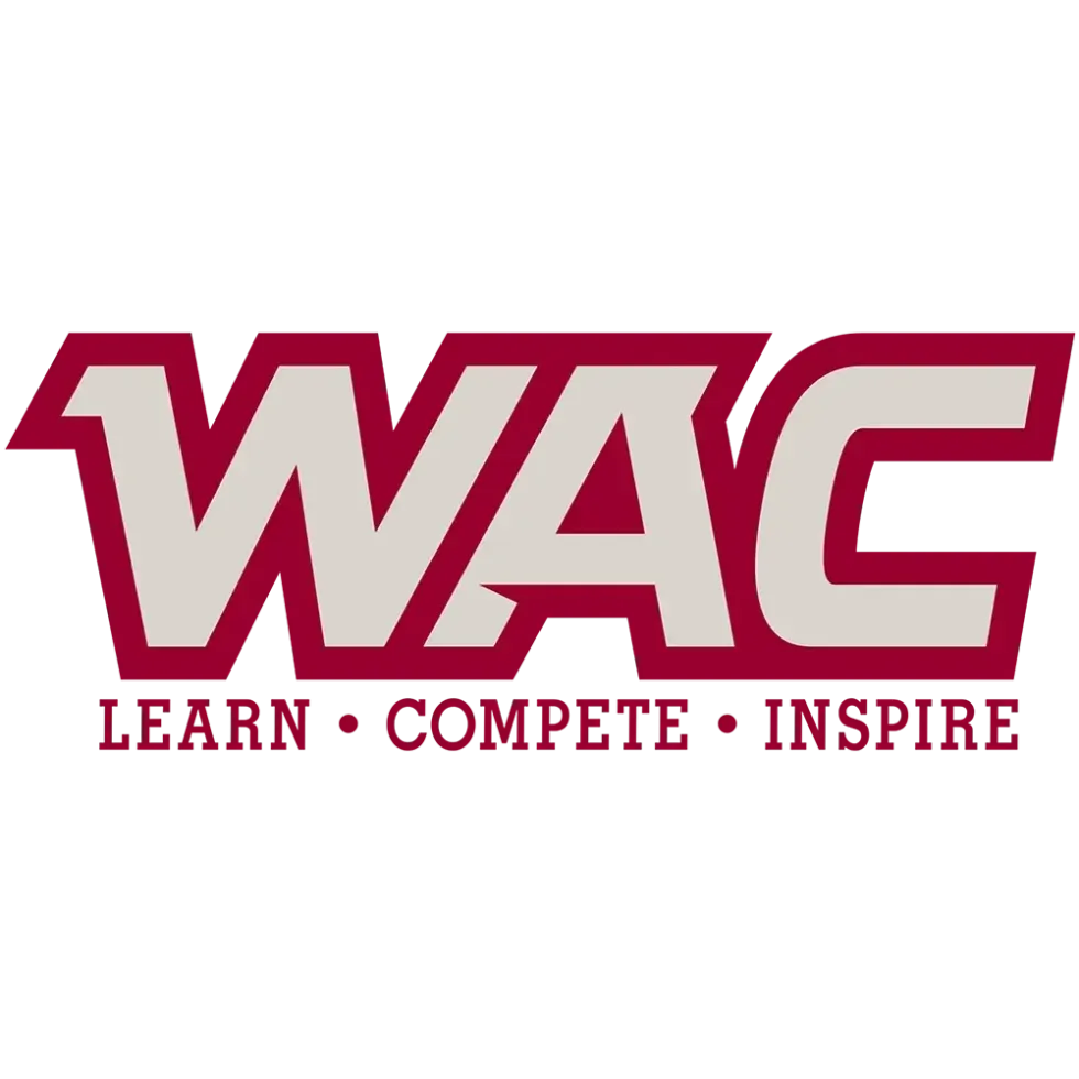 WAC logo in burgundy and gray with the tagline “LEARN • COMPETE • INSPIRE”