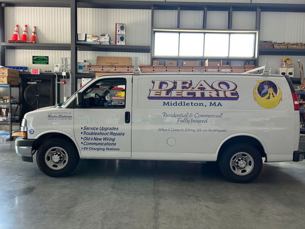 Electricians North Andover MA Middleton MA Deao Electric