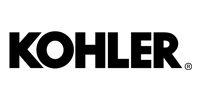 KOHLER logo in bold black text on a white background