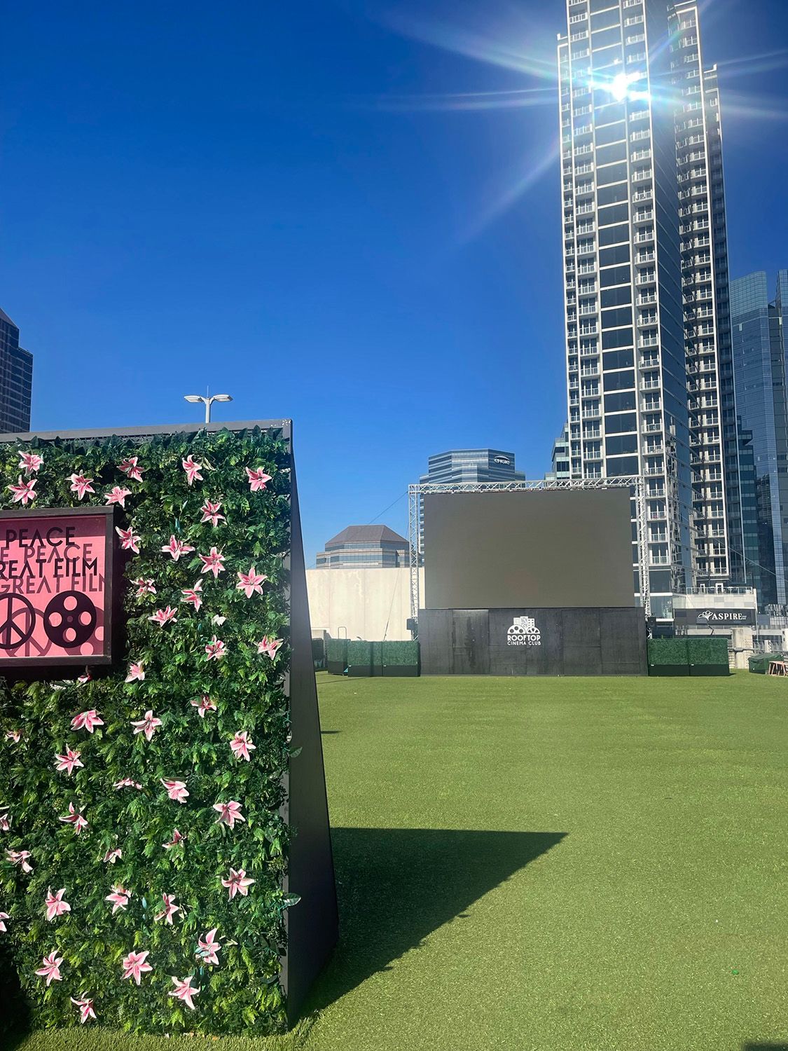 Rooftop cinema club uptown wilcox electric contracting llc