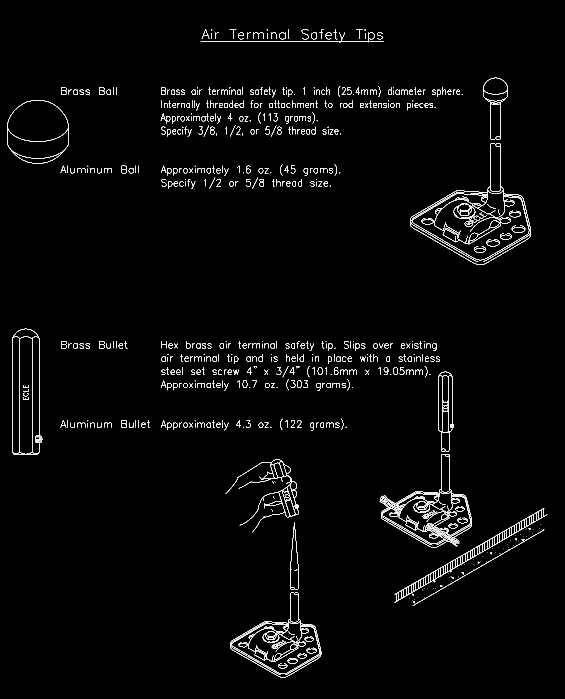 Diagram of a T-ball set with safety tips. Shows different tee ball parts, their sizes and how to adjust the tee.