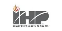 Logo for Innovative Hearth Products: gray letters