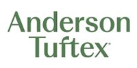 Anderson Tuftex logo in green text on a white background