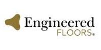 Engineered Floors logo with gold icon and black and gray text on white background