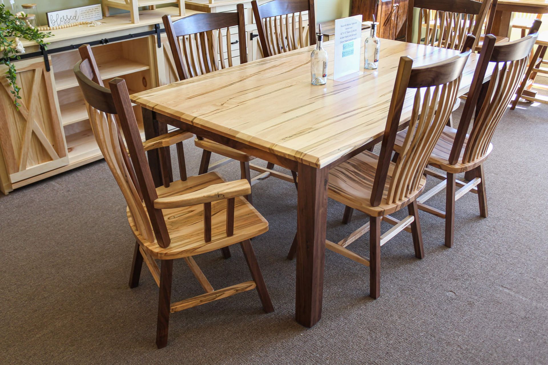 Handcrafted Walnut and Maple Furniture Intercourse, PA