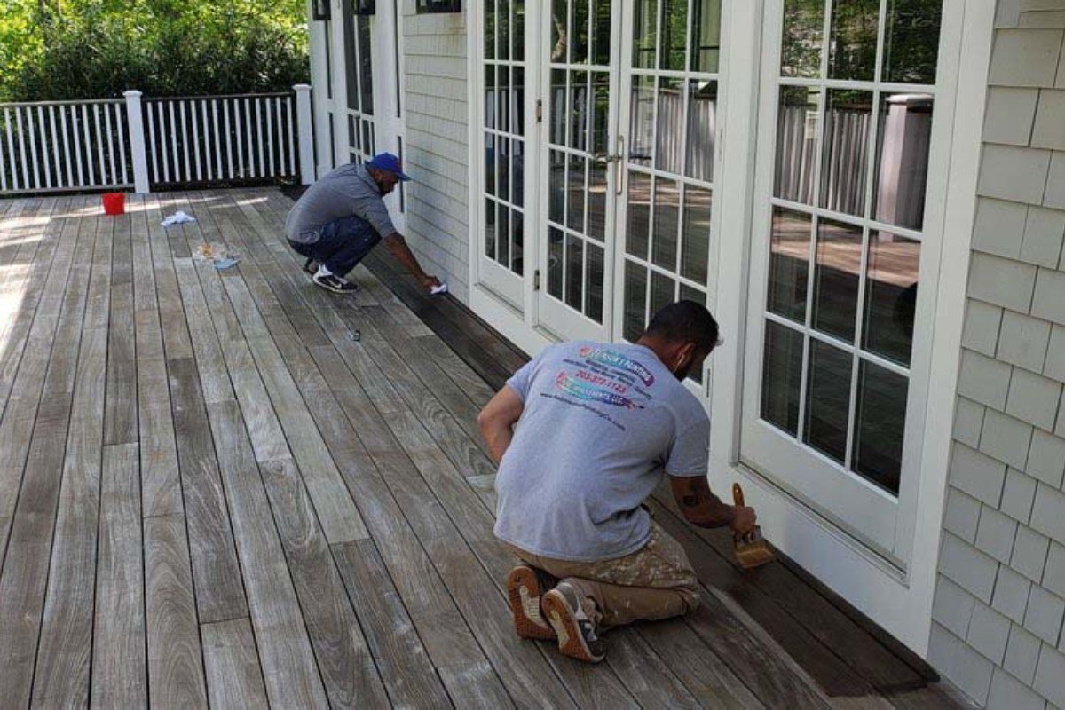 Robinson's Painting & Home Improvement Floors Easton, CT