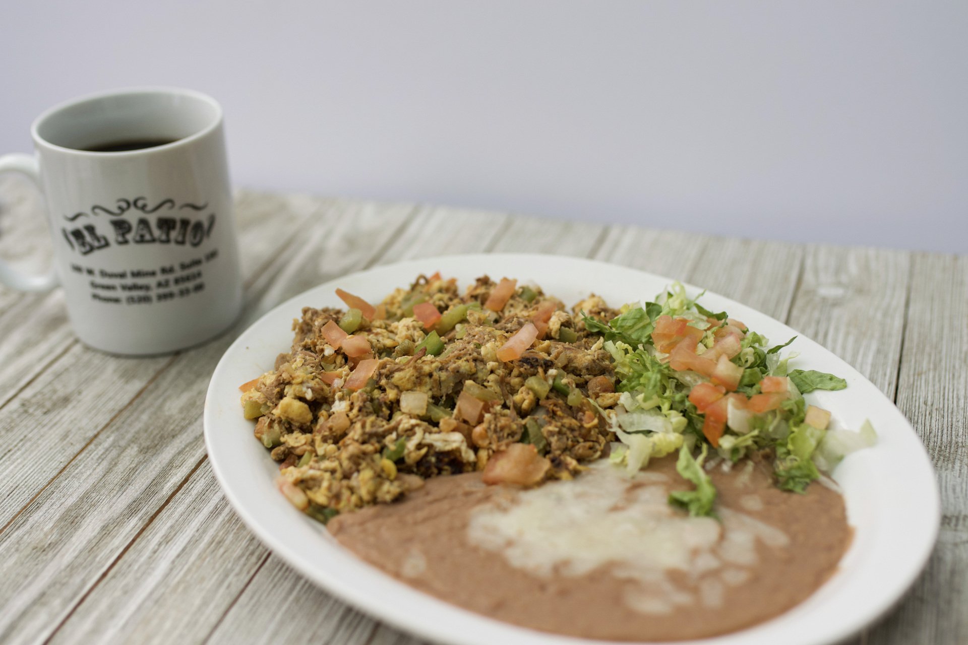 El Patio Breakfast Menu Sahuarita, AZ