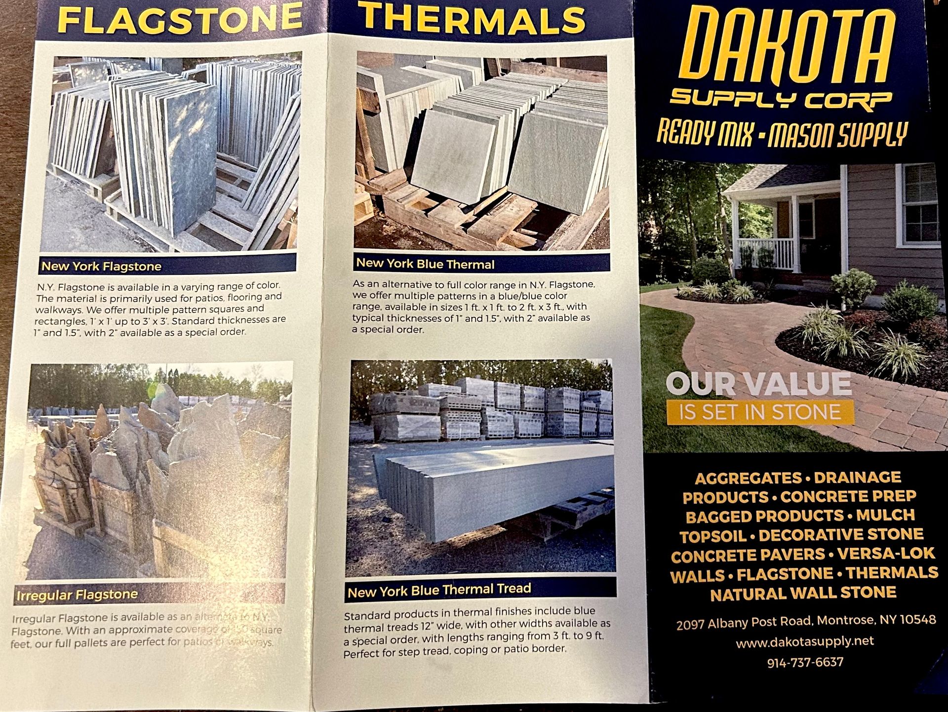 About Dakota Masonry & Landscaping Montrose, NY