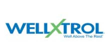 WELLXTROL logo with blue text and green