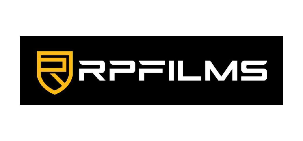 Logo for RP Films: Shield icon with 