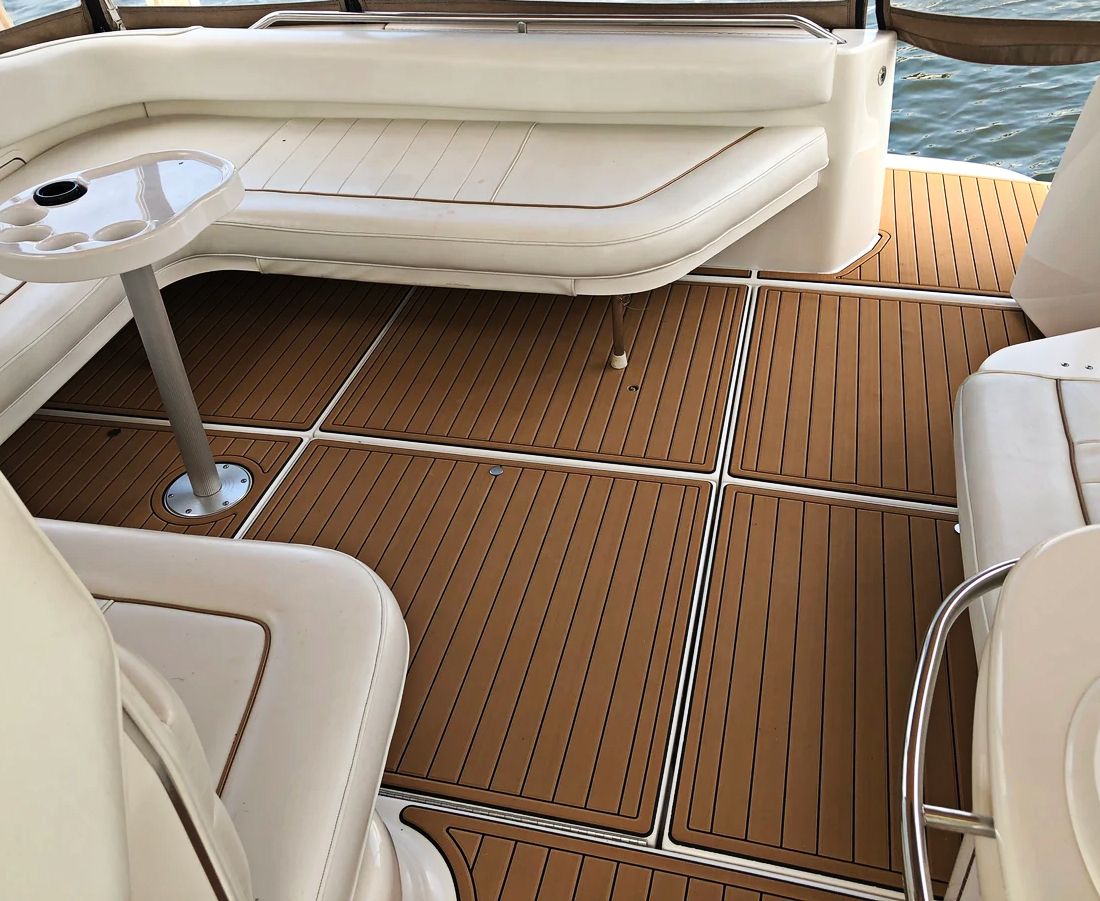 Custom Boat Canvas | SeaDek | Canvas Innovations | Holland, MI