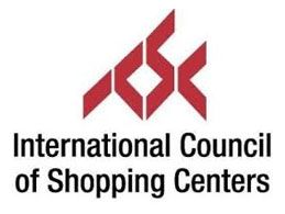 International Council of Shopping Centers logo in red and black text