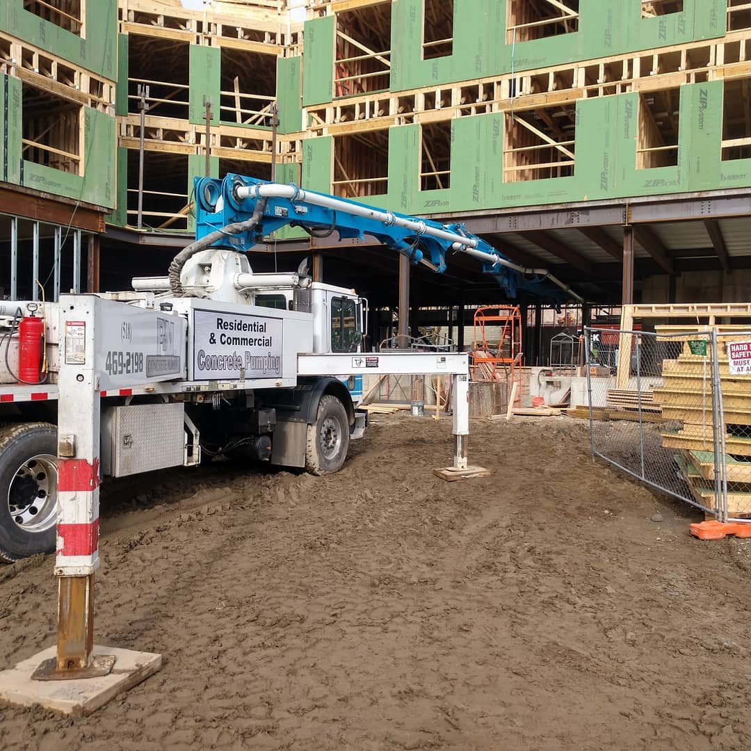 P & M Concrete Pumping Concrete Contractor Mechanicville