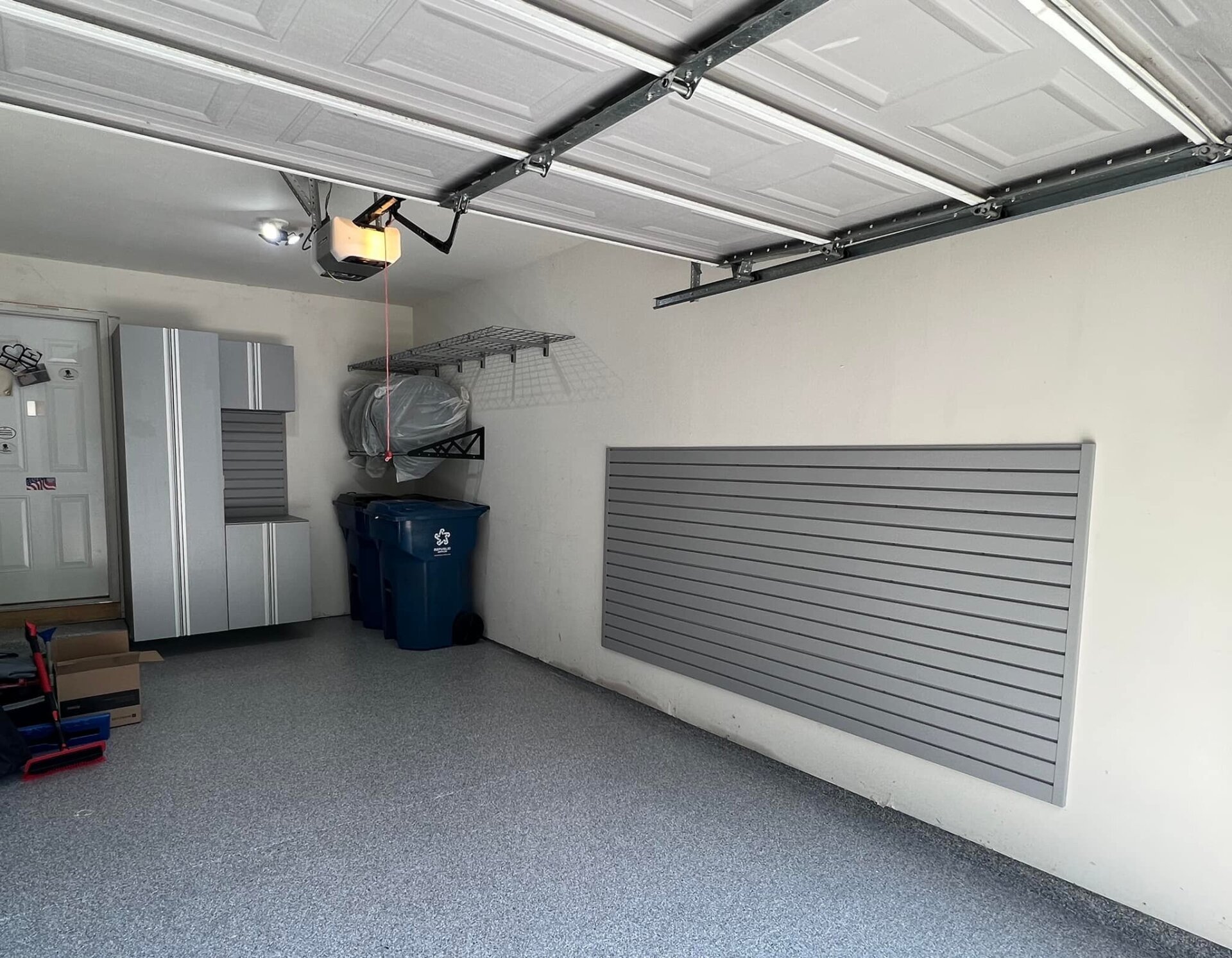 West Michigan Garage Interiors Photos Floor Coating Hudsonville, MI