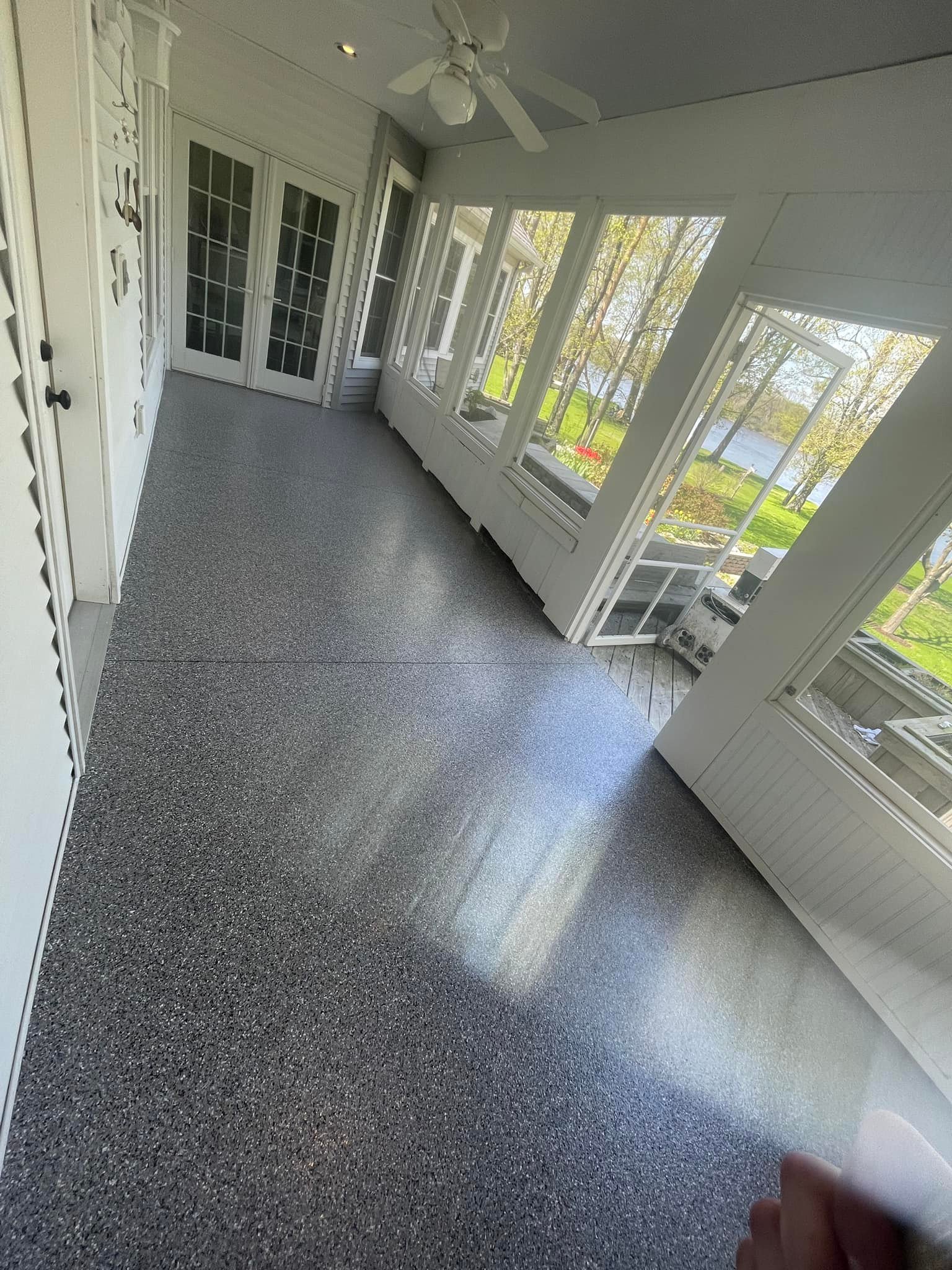 West Michigan Garage Interiors Photos Floor Coating Hudsonville, MI