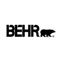 BEHR logo in black with a bear silhouette on a white background