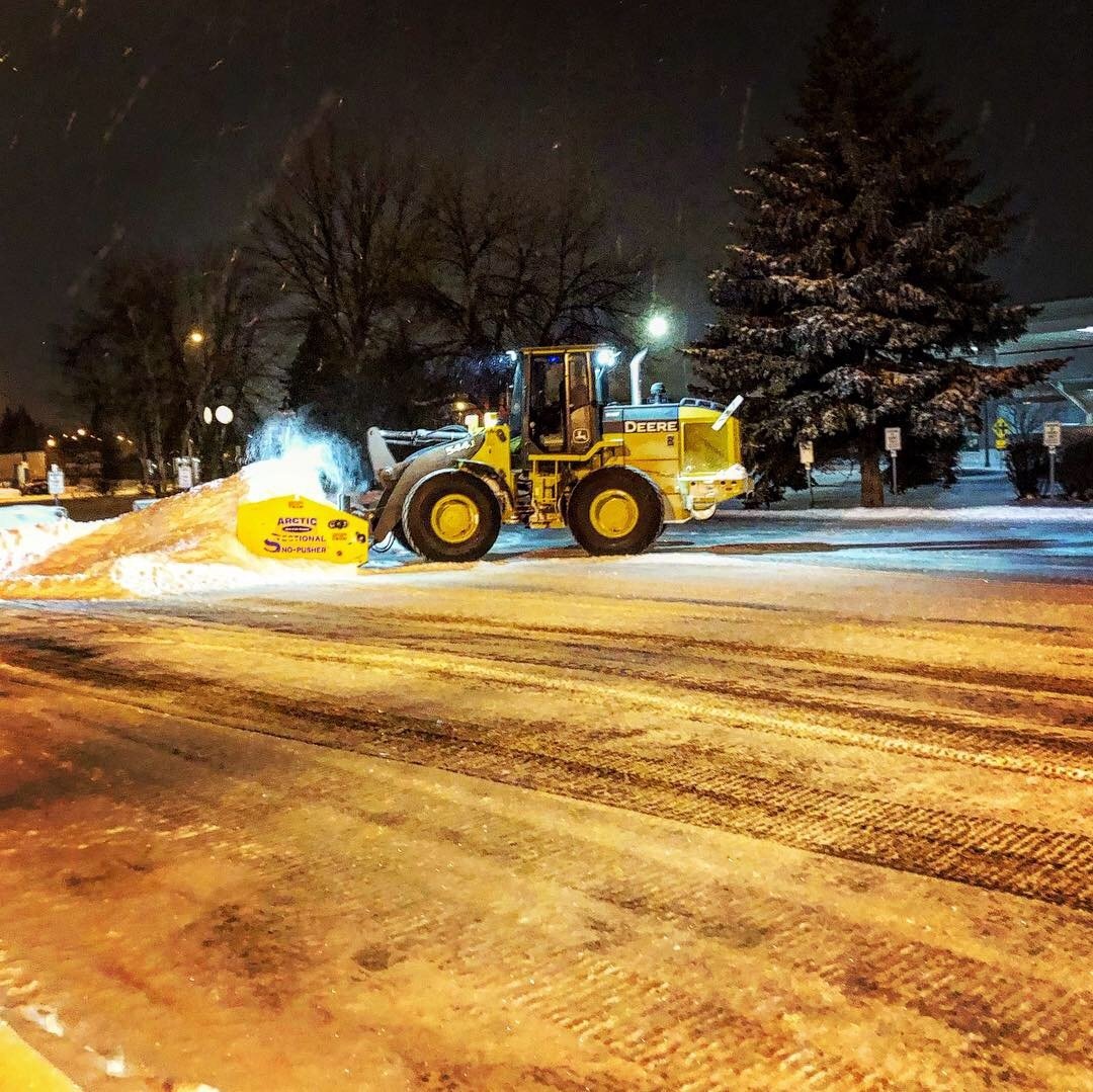 Commercial Snow Removal Plowing East Grand Forks, MN