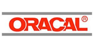 ORACAL logo in red on a white background with gray horizontal lines