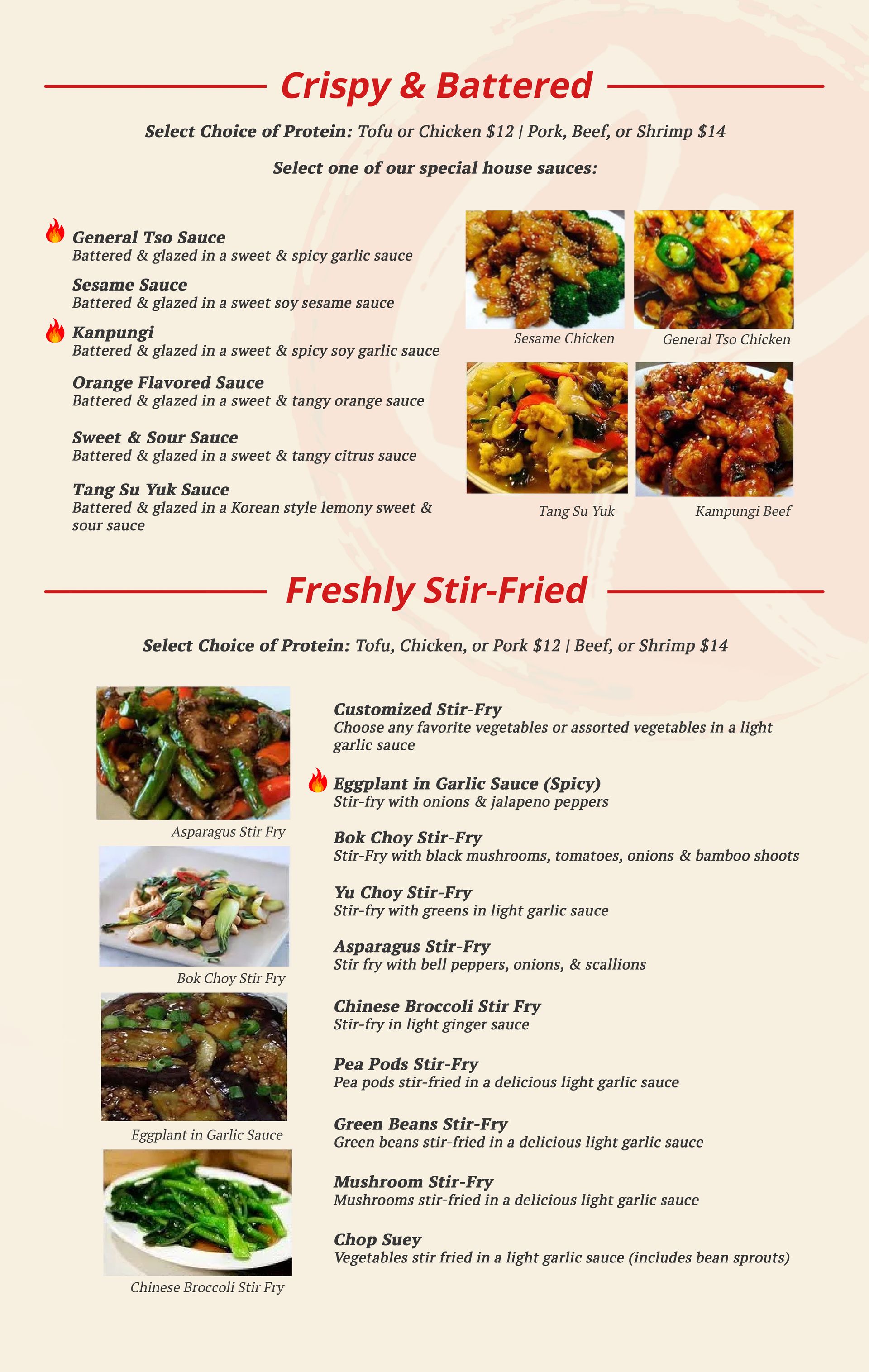 Charlie Kang's Chinese & Korean Cuisine Menu East Lansing, MI