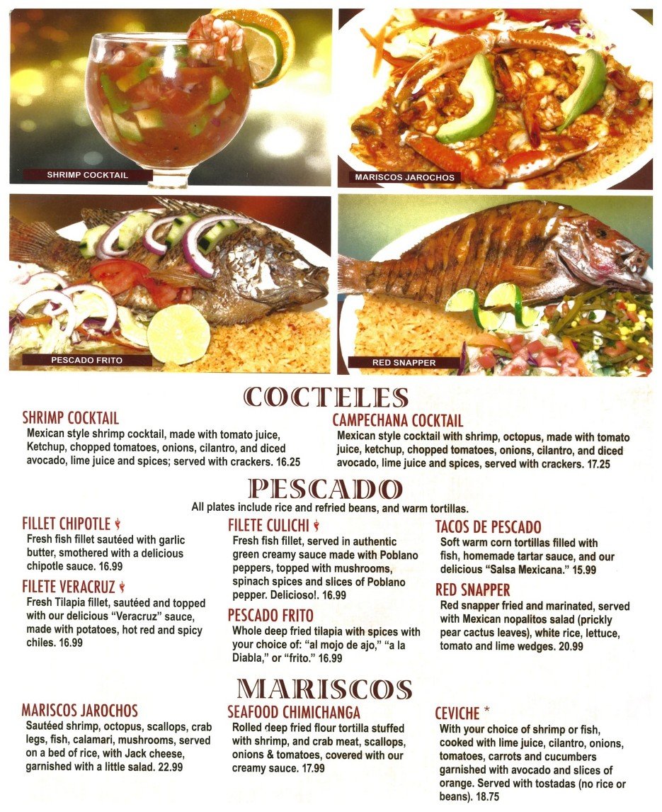 3 Margaritas Lakewood Meats/Fajitas Menu Littleton CO