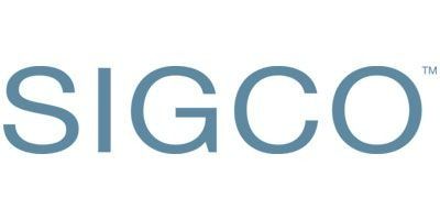 SIGCO logo in blue-gray letters on a white background