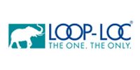 Loop-Loc logo with elephant icon and tagline “THE ONE. THE ONLY.”