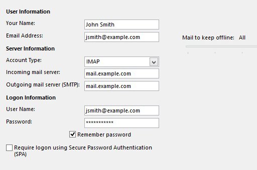 Email Client Configuration Guides | Hibu Website Help Center