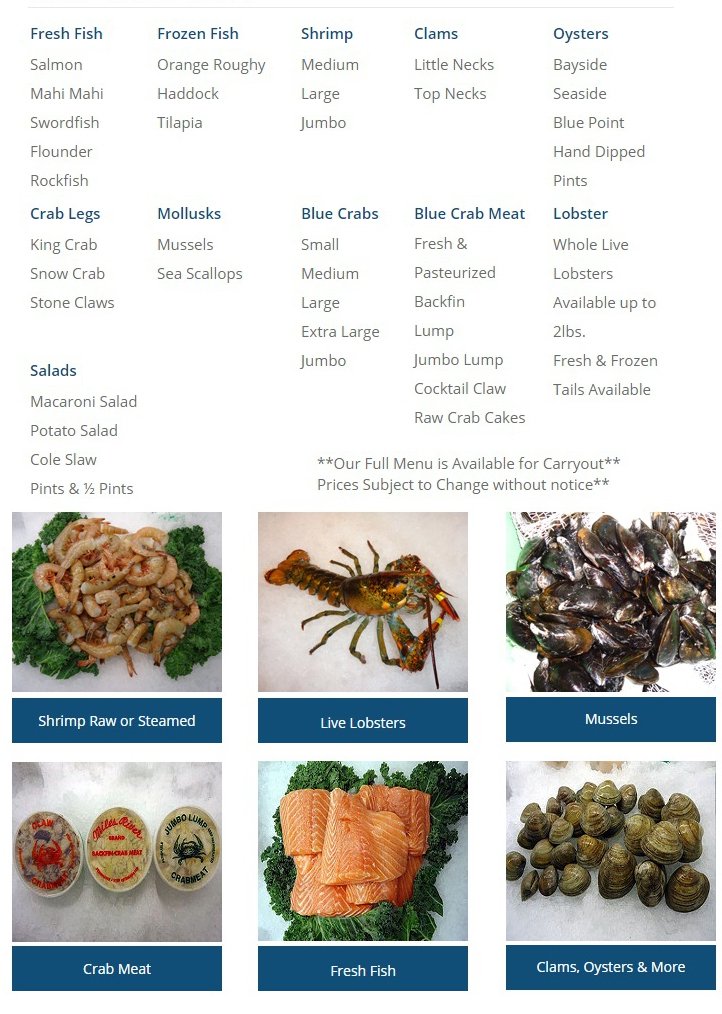 Waterman's Seafood Co. Seafood Market Ocean City, MD