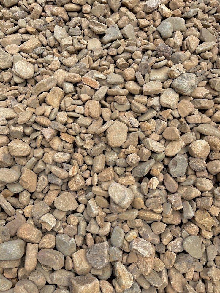 Wheighty Tan Rocks Natural Stone Greenville | Spartanburg | SuperScape Supply