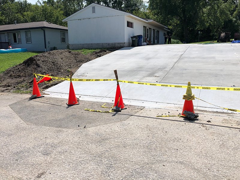 Driveway Installation Sidewalks Lawrence, KS