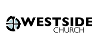 Westside Church logo with a target symbol before the words 