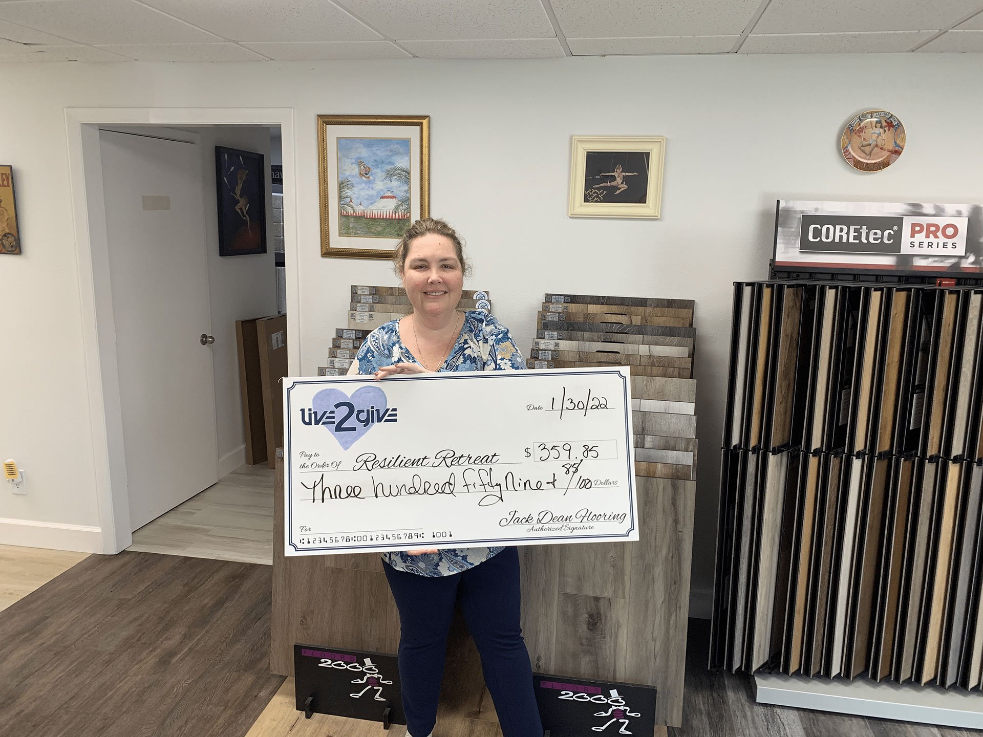 Jack Dean Flooring Giving Back Sarasota, FL