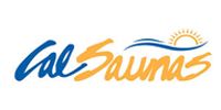 CalSaums logo in blue and orange cursive with a sun rising over the text